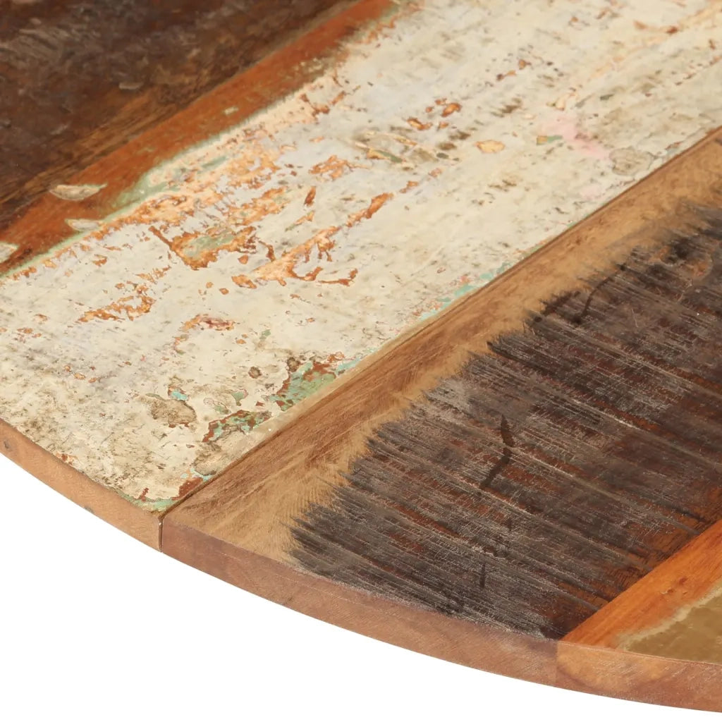 Piano Tavolo Rotondo 70 cm 15-16 mm in Legno di Recupero cod mxl 67400