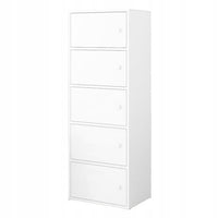 Armadio, bianco 40x24x127 cm