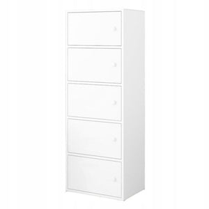 Armadio, bianco 40x24x127 cm