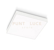 GPL310C- PLAFONIERA IN ALLUMINIO BIANCA A LED 3000K 3329LM 40W 40X40CM