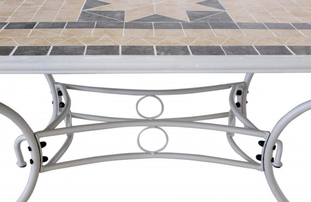 Tavolo Ovale Perse 160x90x74 h cm in Acciaio Tortora