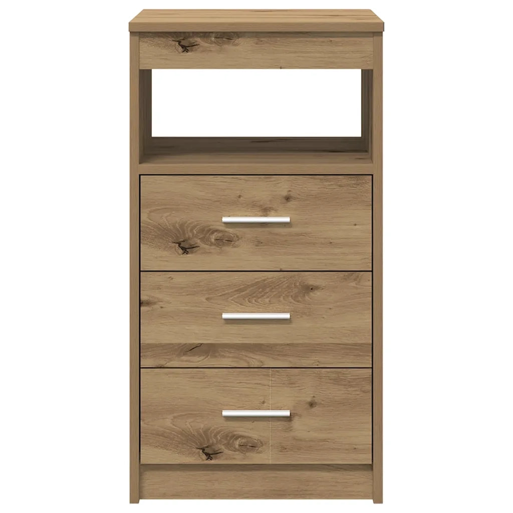 Scrivania con armadietto in Legno Multistrato Rovere Artigianale 3328552