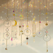 Set di 7 zonnevanger cristallini per finestre - decorazione per finestre arcobaleno - decorazione per giardino appesa - zonnevanger per finestre casa giardino - decorazione per albero di Natale - decorazione per festa matrimonio