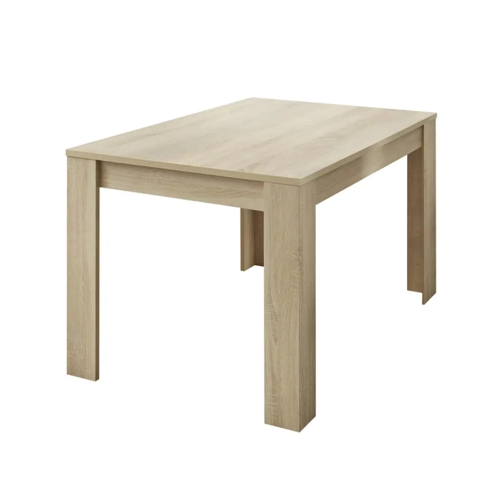 Tavolo 137x90cm con gambe in legno, Collezione SHOW, colore rovere sonoma