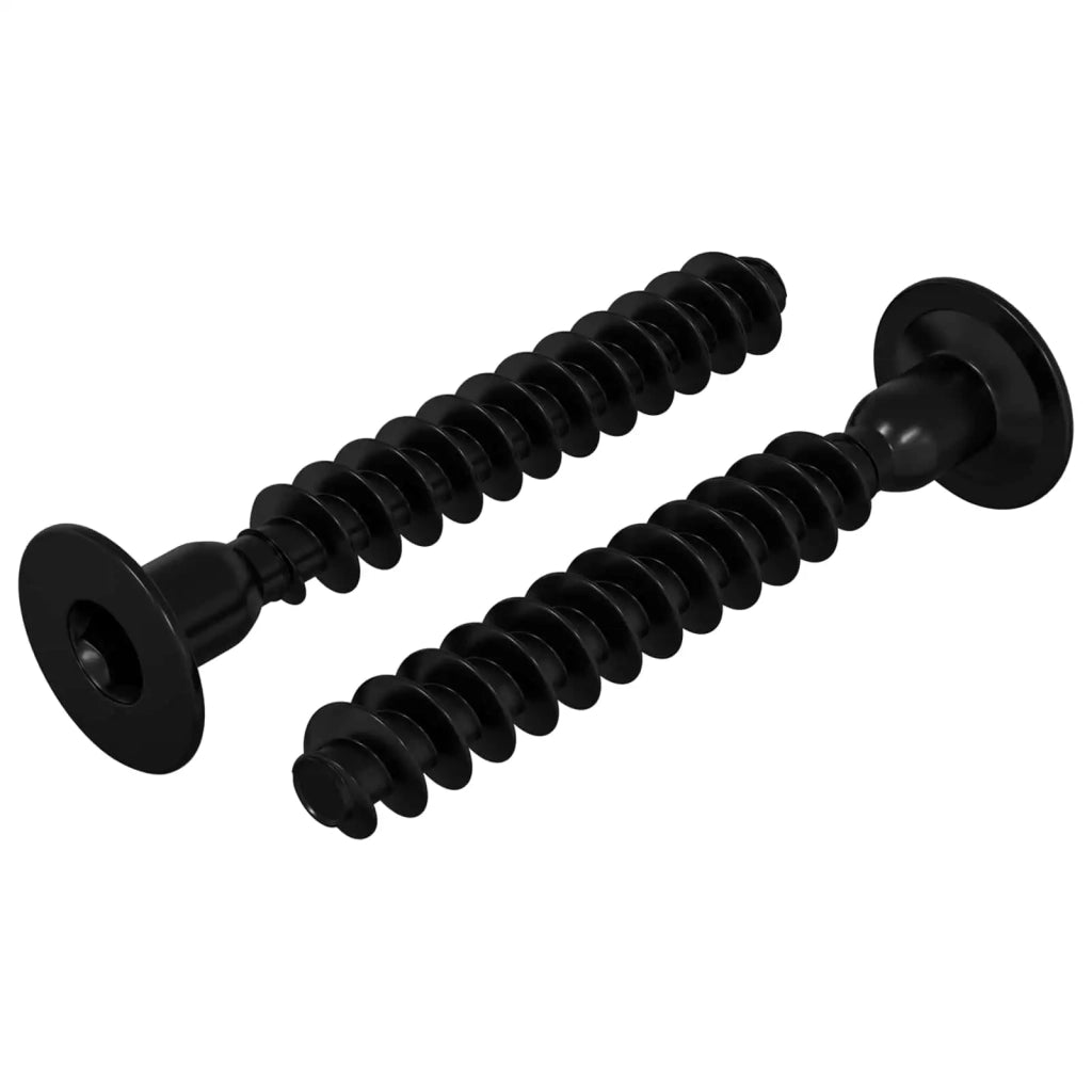 Vite a testa esagonale 2 pz Nero M5 x 40 mm Ferro CFW6548682