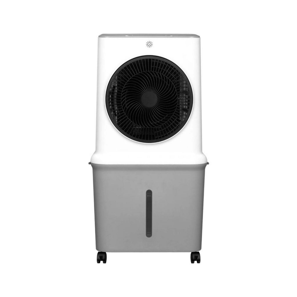 Ventilatore Raffrescatore D'aria 35L con Telecomando, 3 Velocità, Timer 12h, Sistema Swing, 120W, con Ruote e Tanica Capiente – 45,1x36,3x88,6 cm