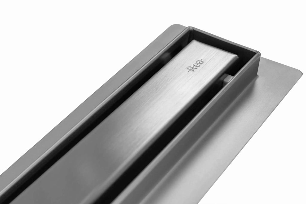 Canalina Di Scarico Rea Neo Slim Pro Nickel Brush Inox 90