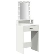 Toeletta | Tavolo da Trucco Bianco 50 x 41 x 140 cm Legno multistrato