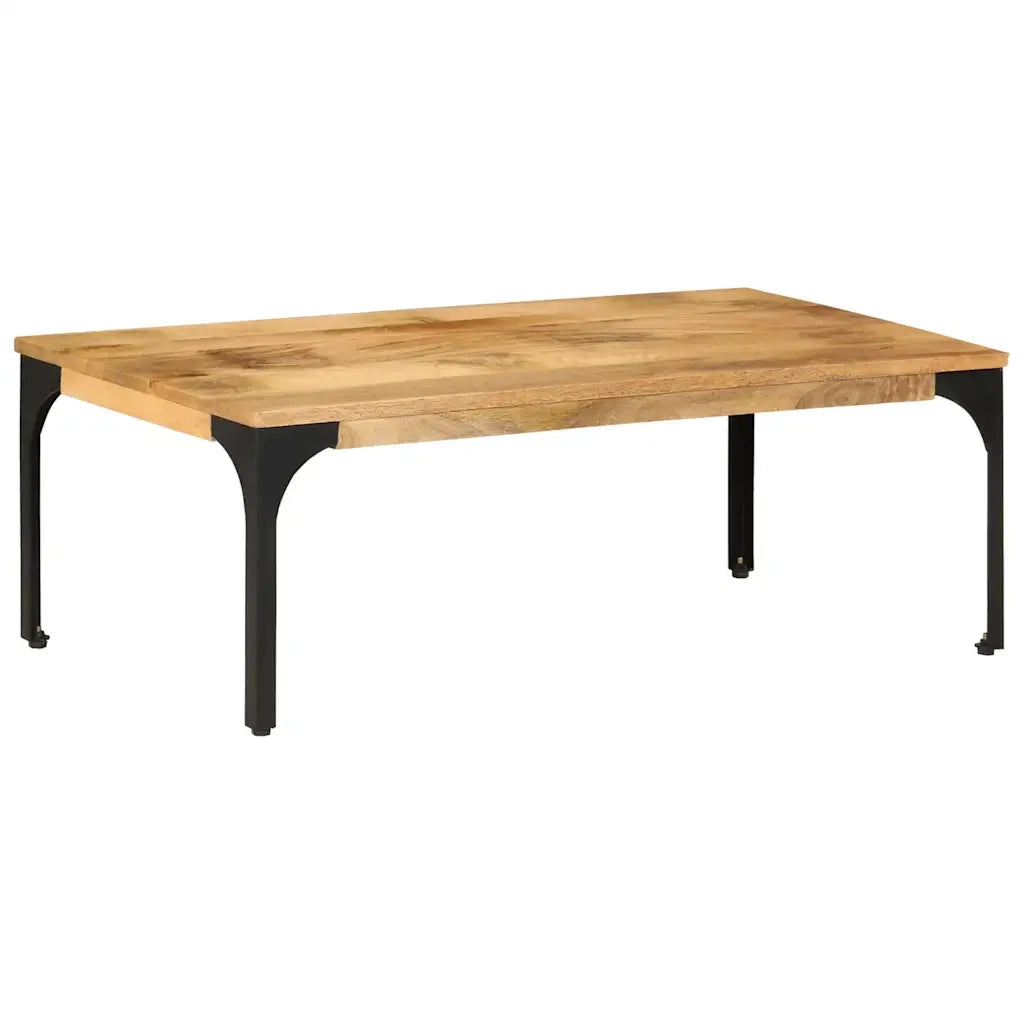 Tavolino da Salotto 100x55x35 cm in Legno Massello di Mango 352018