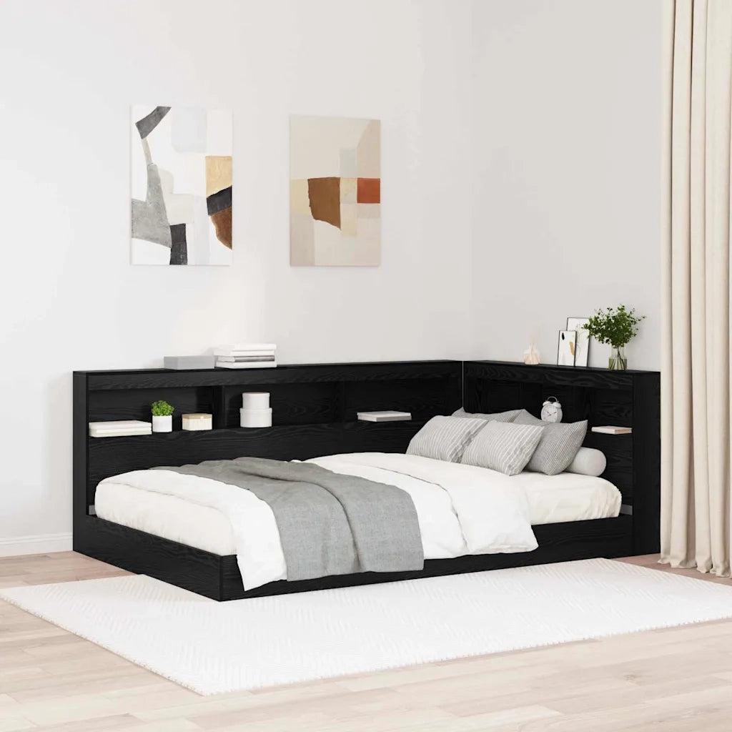 Testata contenitore Rovere Nero 120 cm Legno multistrato 3335478