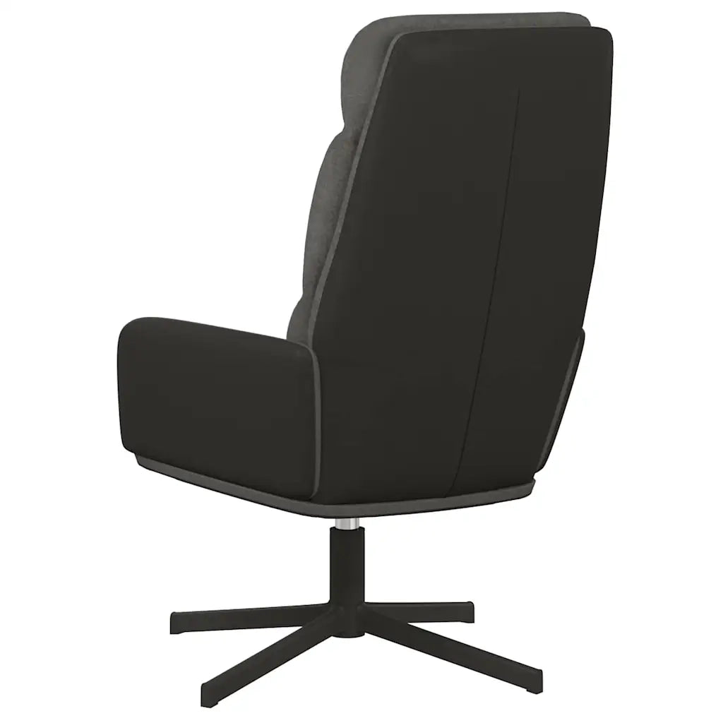 Divano Sedia-Poltrona Relax Grigio Scuro in Tessuto 661168