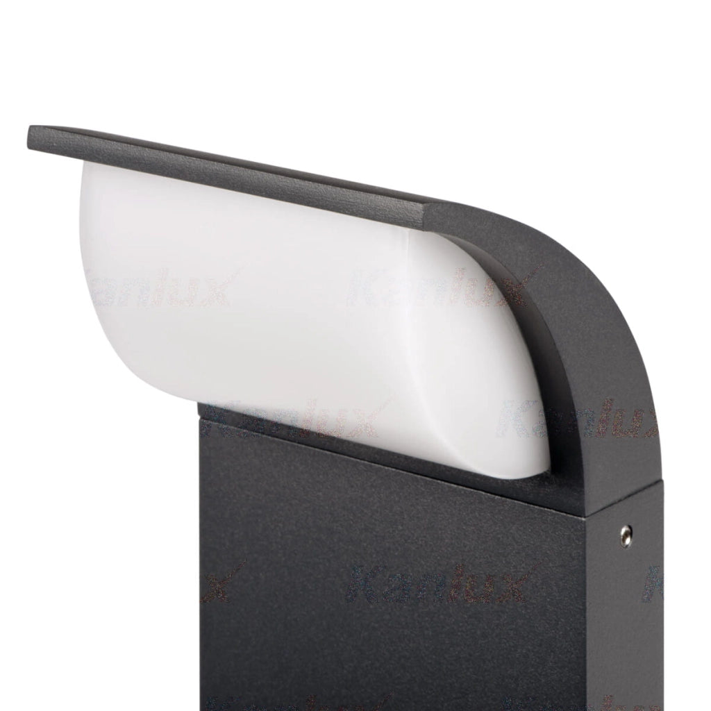Kanlux ABETE applique esterna LED 7W sensore IP44 grafite