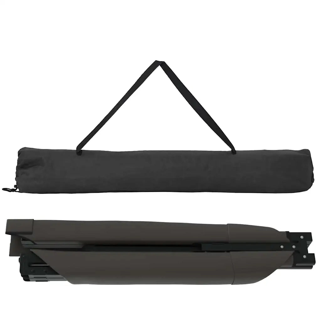 Letto da campeggio pieghevole Nero 210 x 80 x 46 cm CFW2917904