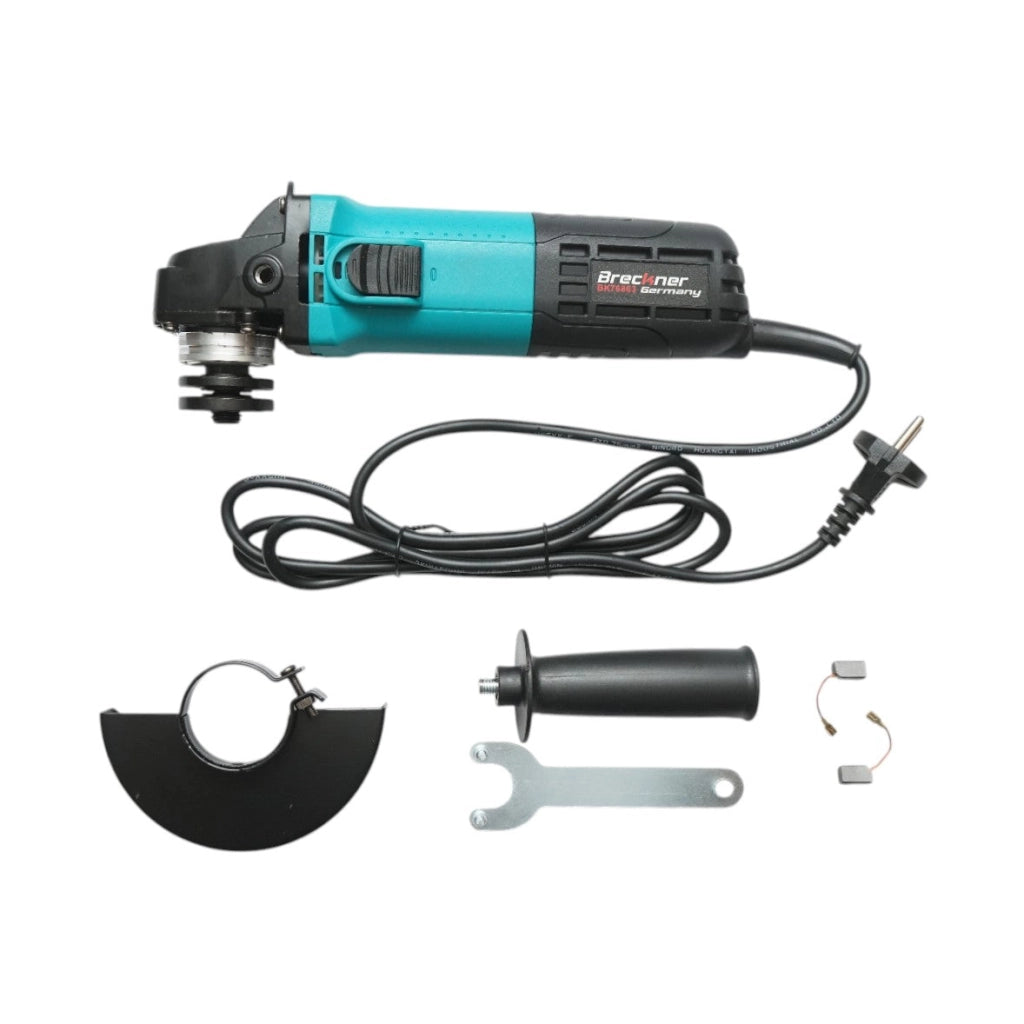 Smerigliatrice angolare Flex 600W, 220V, disco da 115 mm, velocità 11000 giri/min Breckner Germany