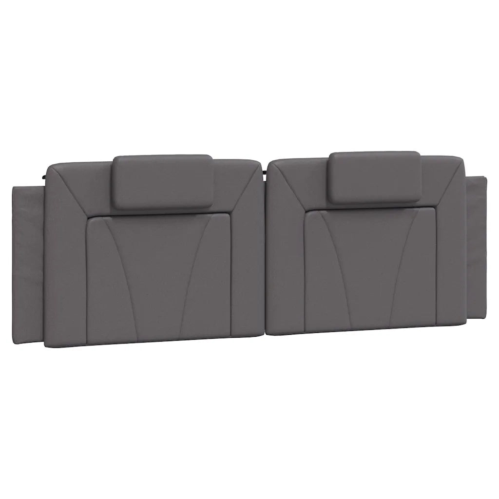 Giroletto Viana senza Materasso Grigio 160x200 cm in Similpelle 3208106