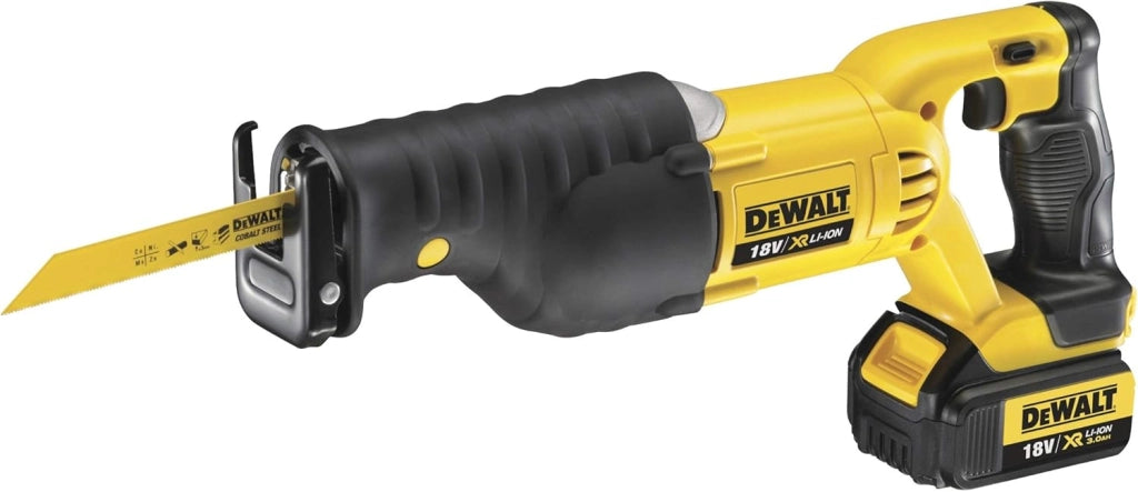 DEWALT DCS380N-XJ Sega a Sciabola, Multicolore (Nero/Giallo), 46,8 x 15 x 9,8