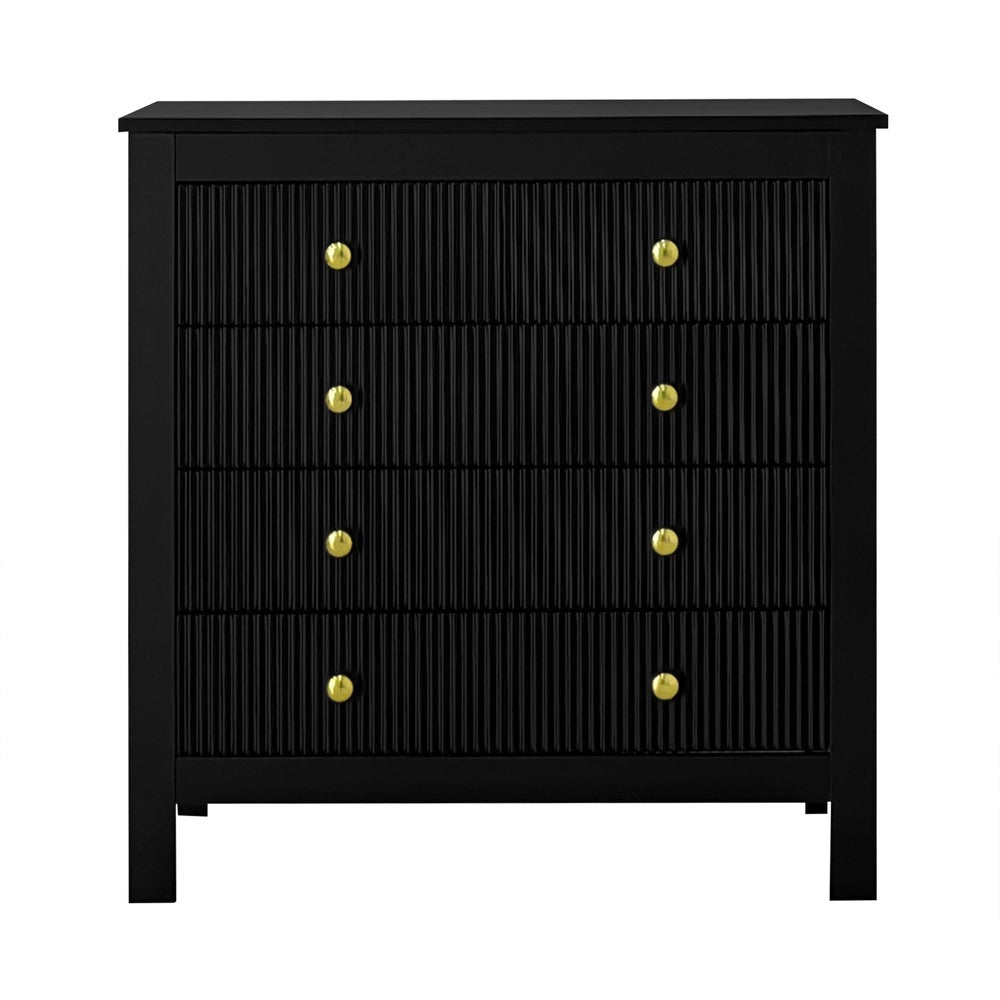 Cassettiera con Ante Speciali e Maniglie Dorate ¨C MINIMAL ¨C Com¨° Soggiorno