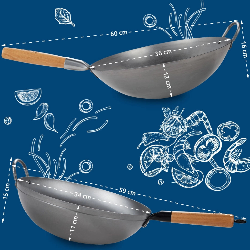Wok Set Rund