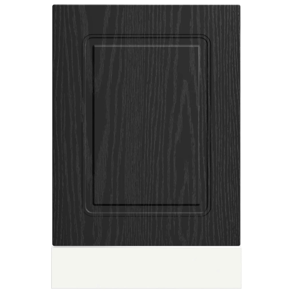 Pannello lavastoviglie Kalmar Rovere Nero 45 x 1,5 x 57 cm 8003791