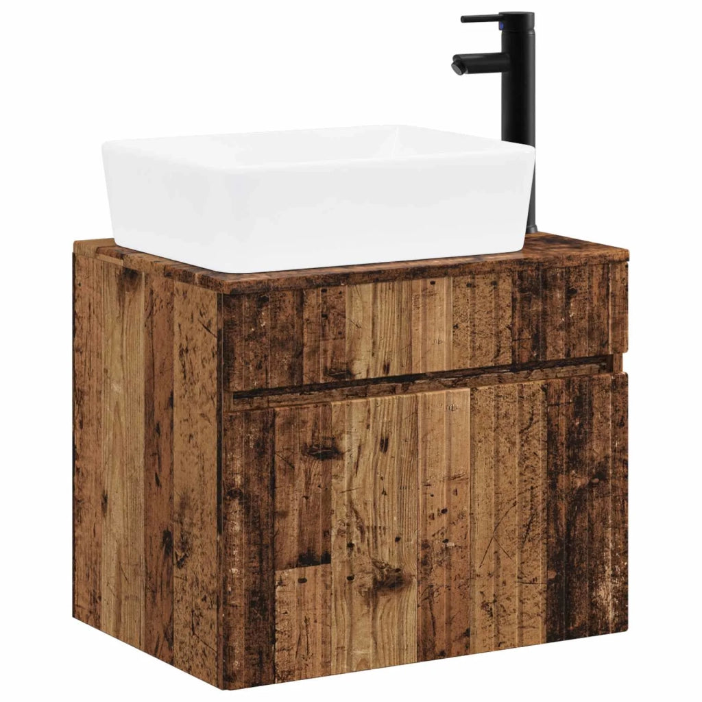 Set di mobili per il bagno Legno antico Legno ingegnerizzato 3404308