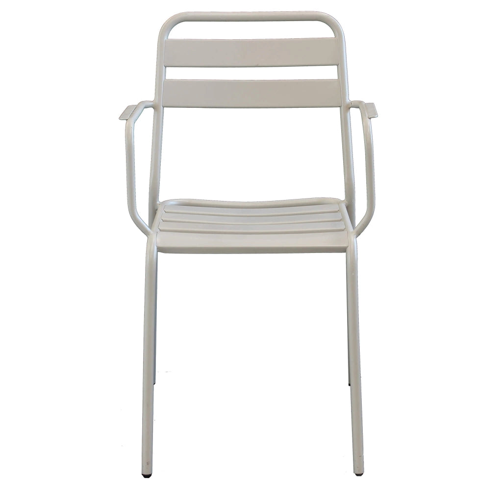 Poltrona da Giardino Impilabile in Acciaio cm 51x52x81 - LUCKY