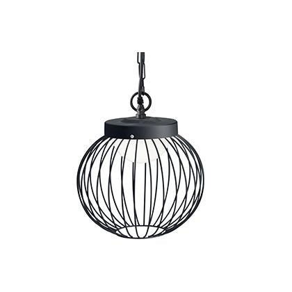 CAGE SOSPENSIONE NERO 18W LED 4000K