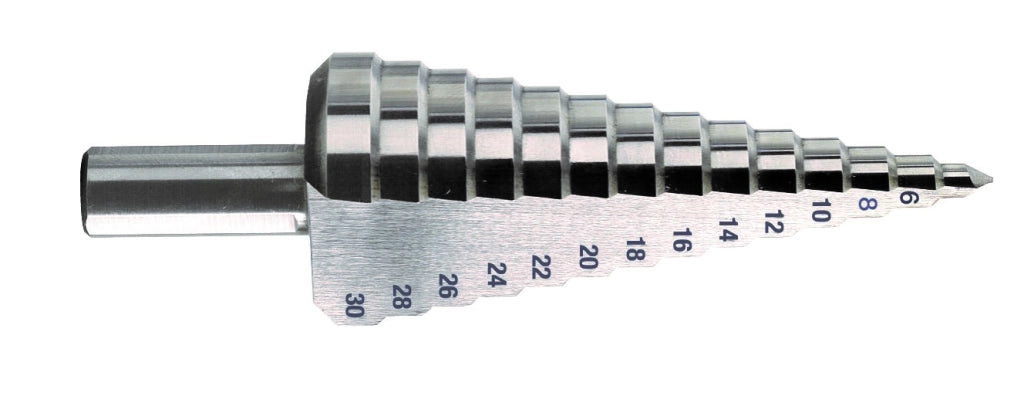 Krino UTENSILE CONICO INTEGRALE A GRADINO n°6 13 gr.- EE ? mm. 4-30 -L. mm. 97