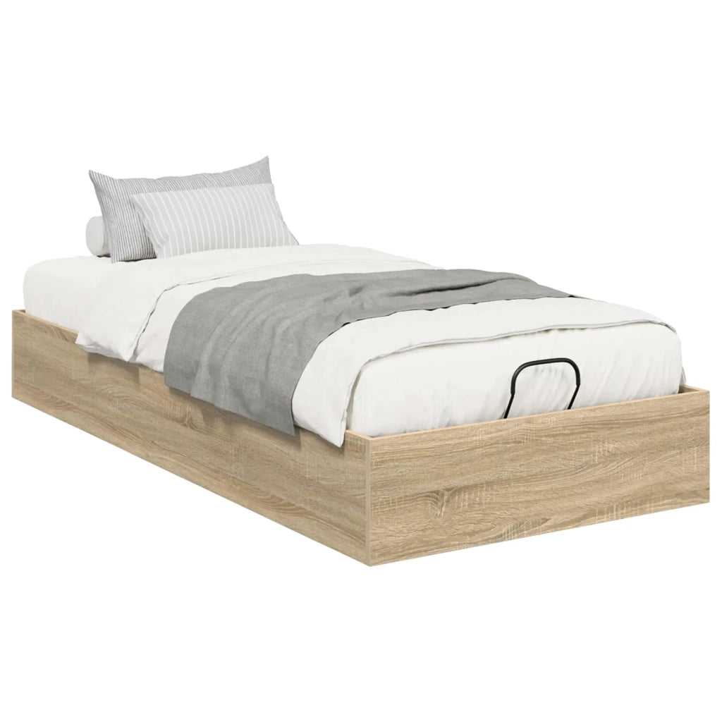 Letto ottomano Rovere Sonoma 193 x 120 x 25 cm Truciolare