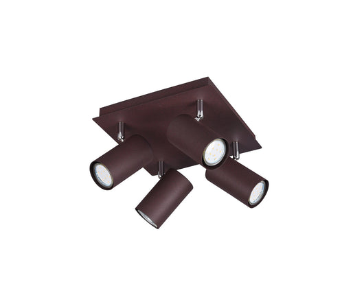 Faretto da Interno  GU10 in Metallo Ruggine