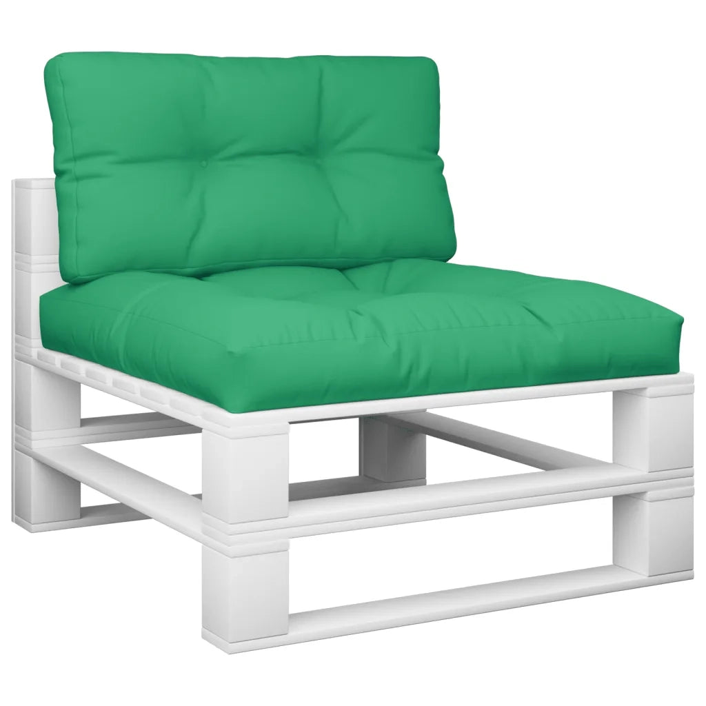 Cuscini per Pallet 2 pz | Cuscini per sedie Verdi in Tessuto