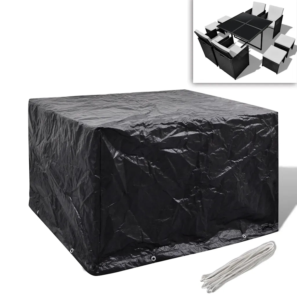Copertura per Mobili da Giardino | Telone per mobili da esterni con 8 Occhielli 113x113x73 cm