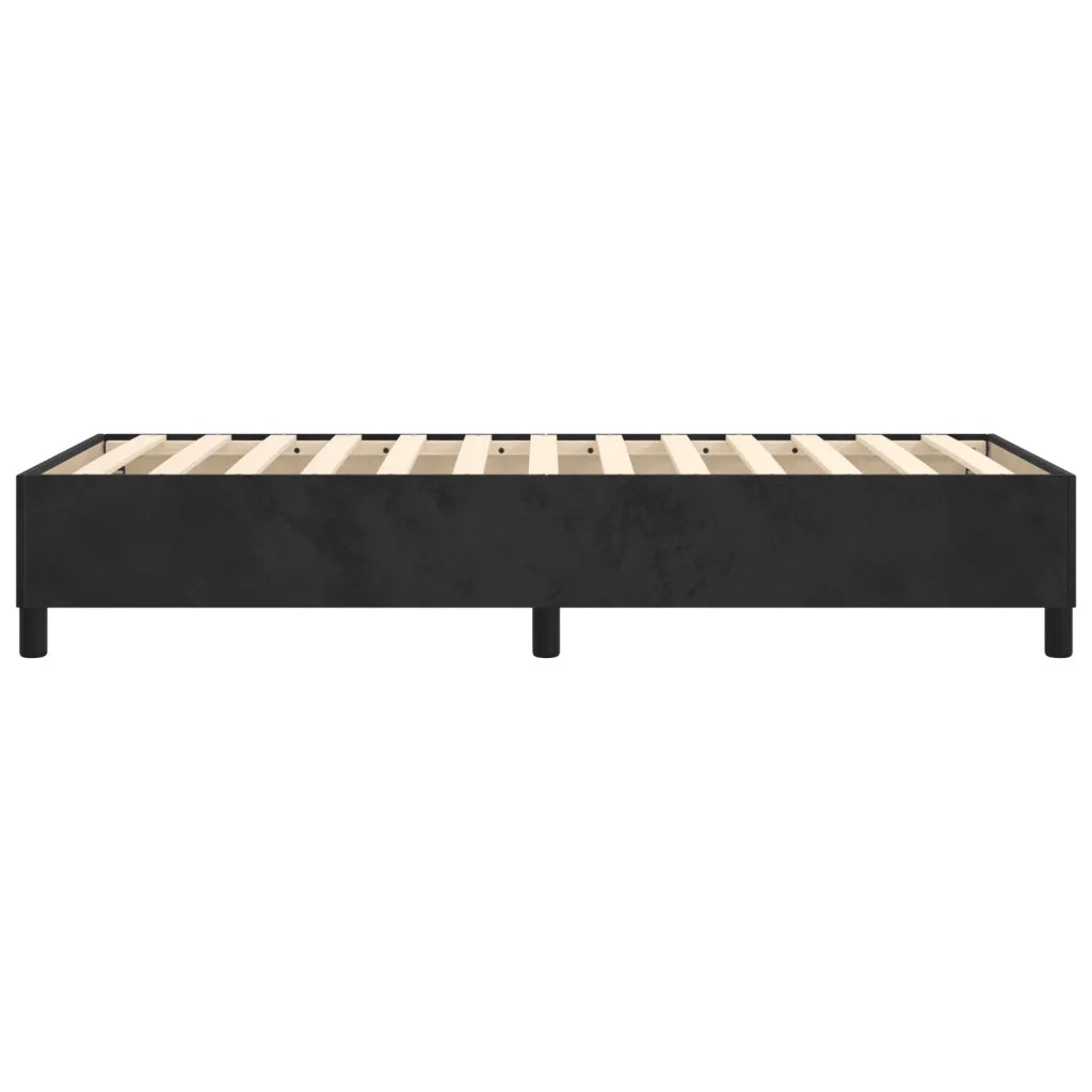 Giroletto a Molle Nero 90x200 cm in Velluto cod mxl 77842