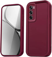 Copertura schokbestendiga per smartphone - Reno 12 5G - Copertura in silicone - Randi elevati - Angoli rinforzati - Grip antiscivolo - Custodia per smartphone