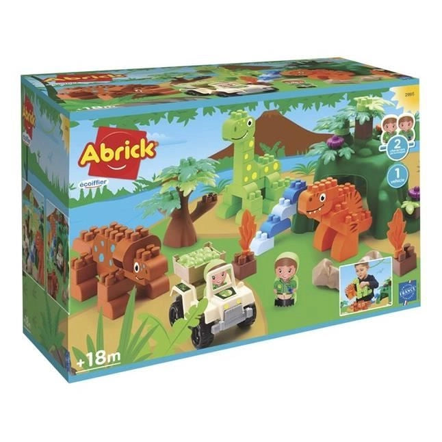 Giocattolo da costruzione Dinoland - Abrick - ECOIFFIER - Dai 18 mesi