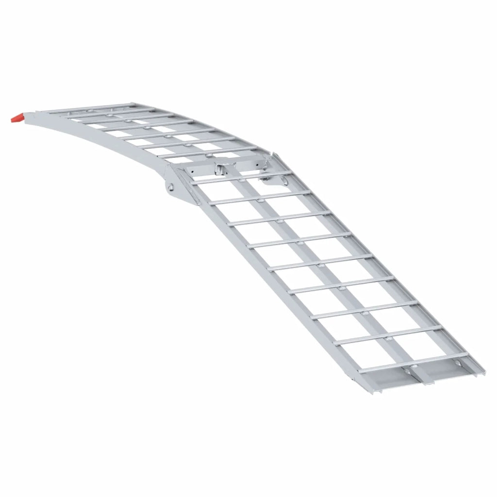 Rampa per Moto Argento 180 x 28 x 5 cm Alluminio 42021088