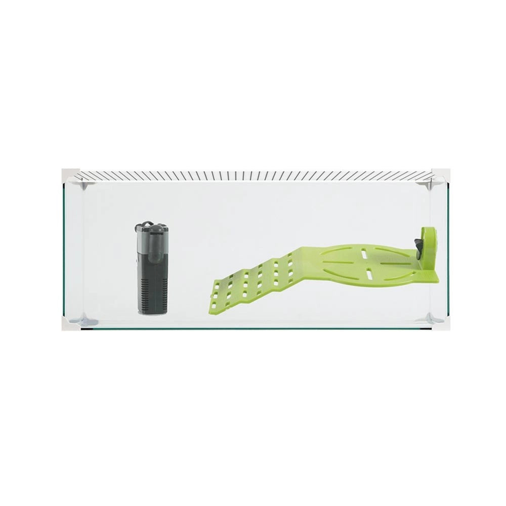Zolux Karapas Aqua 60 - tartarughiera 25L cm60,5x30,5x25,5h Colore: Bianco