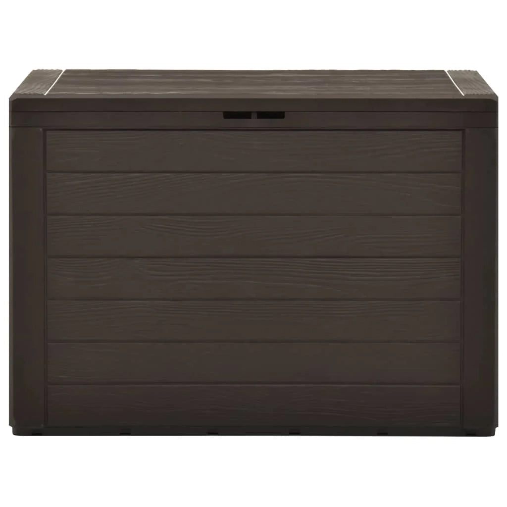 Contenitore/box da giardino 78 x 44 x 55 cm marrone 02_0013100