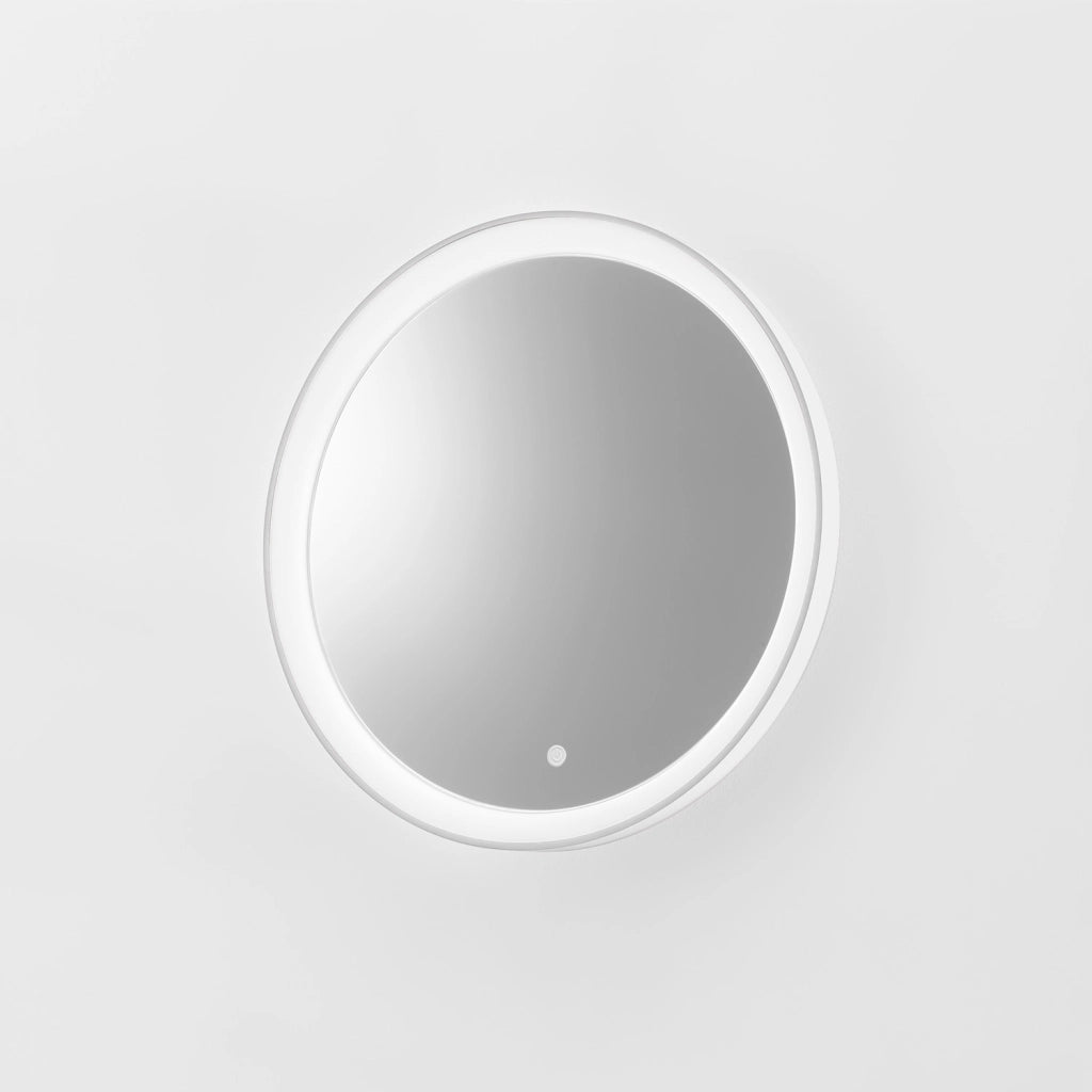 KRIZIA A/P - Applique Led 25W Dimmerabile con Specchio, Touch CCT 3000K-4000K, Antiappannamento, Finitura Bianco Satinato - Gealuce