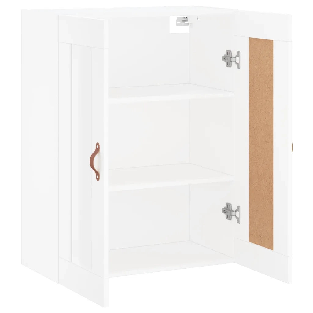 Armadietto a Muro | Mobile a Parete Bianco 69,5x34,90 cm in Legno Multistrato
