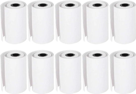 Papier Termico - 10 pezzi - Per Stampante Mini - Fotostampante Bluetooth - Portatile - Bambini - Studenti .