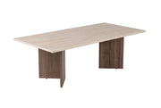 Tavolino in legno "Sabin" - 119 x 60 x 40 cm - Travertino