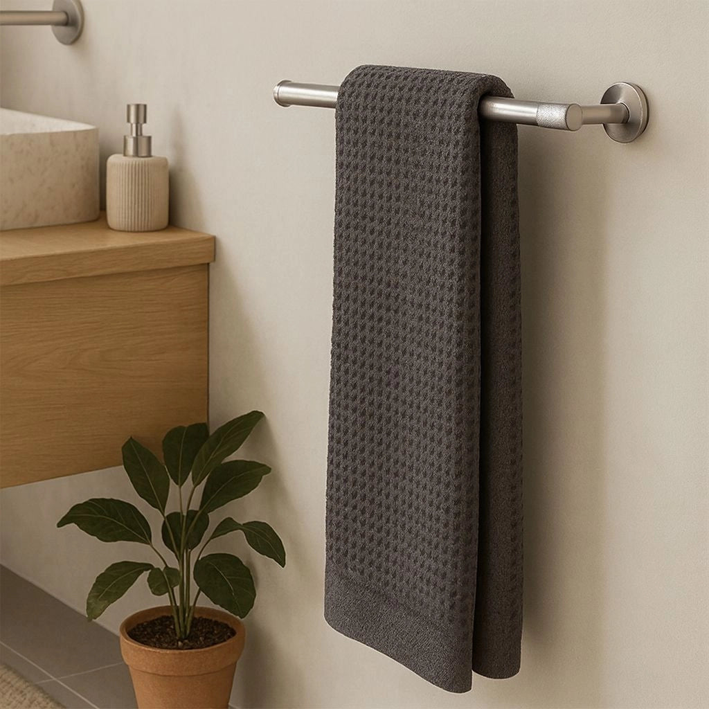 Portasciugamano Da Bagno 6610a Modern Brush Nickle