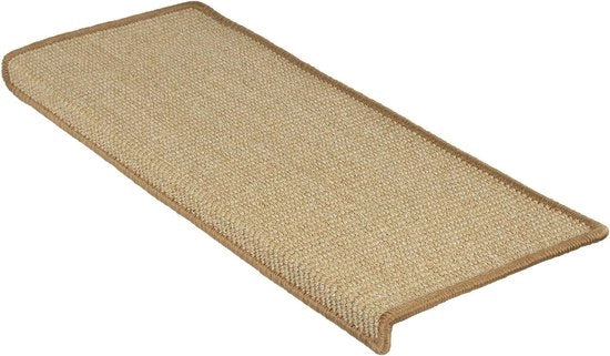 Tappeti di Sisal per Scale - Semifreddo e Quadrato in 10 Colori - Protezione Naturale e Duratura per Scale