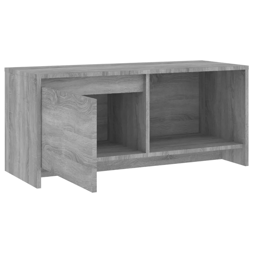 Mobile Porta TV Grigio Sonoma 90x35x40 cm in Truciolato cod mxl 13376