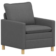 Divano | Divano da soggiorno | Sofa Grigio Scuro Tessuto