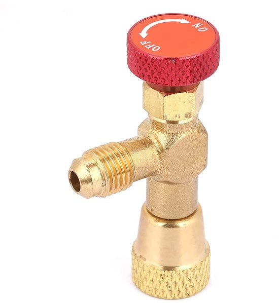 Adattatore di carica per compressori R410A per aria condizionata, 1/4"-5/16