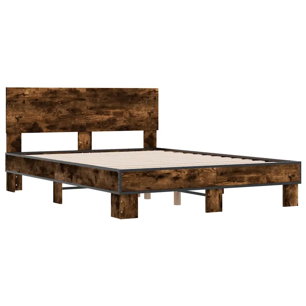 Giroletto Rovere Fumo 135x190 cm in Legno Multistrato Metallo
