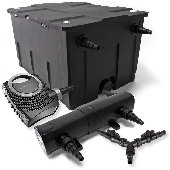 Set Filtro 60.000l Chiarificatore 18W Pompa NEO8000 70W