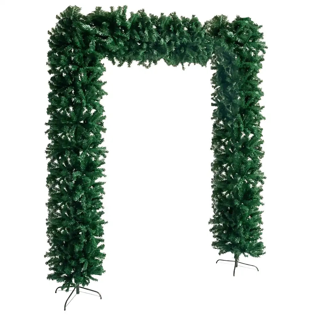 Arco ad Albero di Natale-Albero Natalizio Verde 240 cm