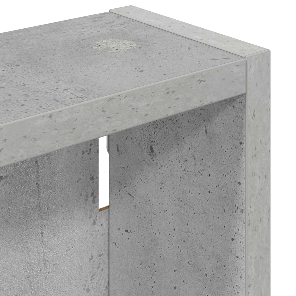 Armadio da bagno a muro Grigio Cemento 30 x 10 x 60,5 cm 889322